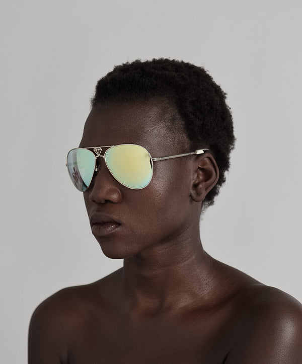 Sugarman Sunglasses - Shiny Gold