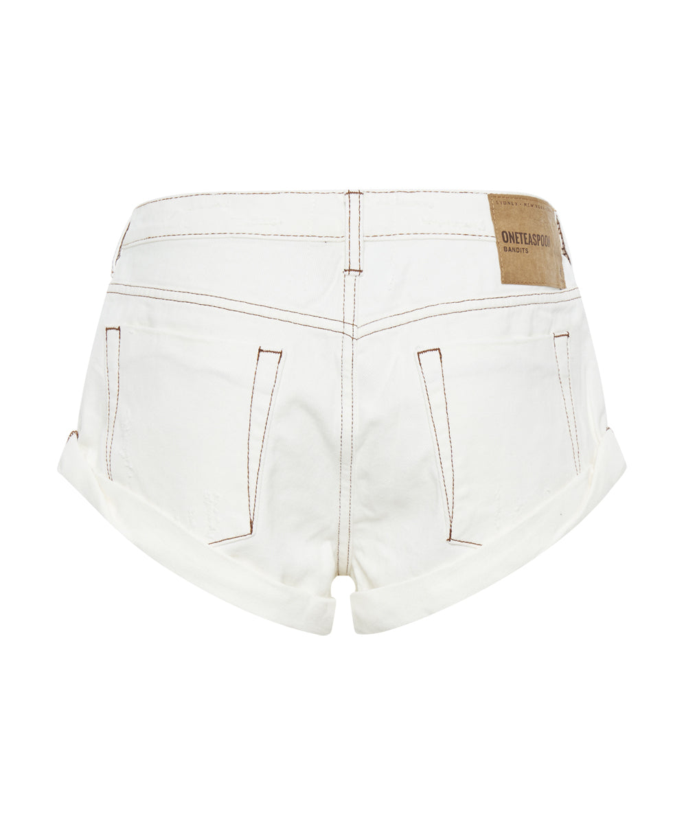 One teaspoon best sale white bandit shorts