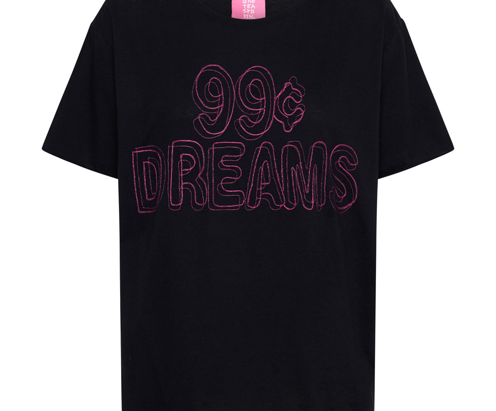 99 CENT DREAMS ORGANIC EMBROIDERED TEE