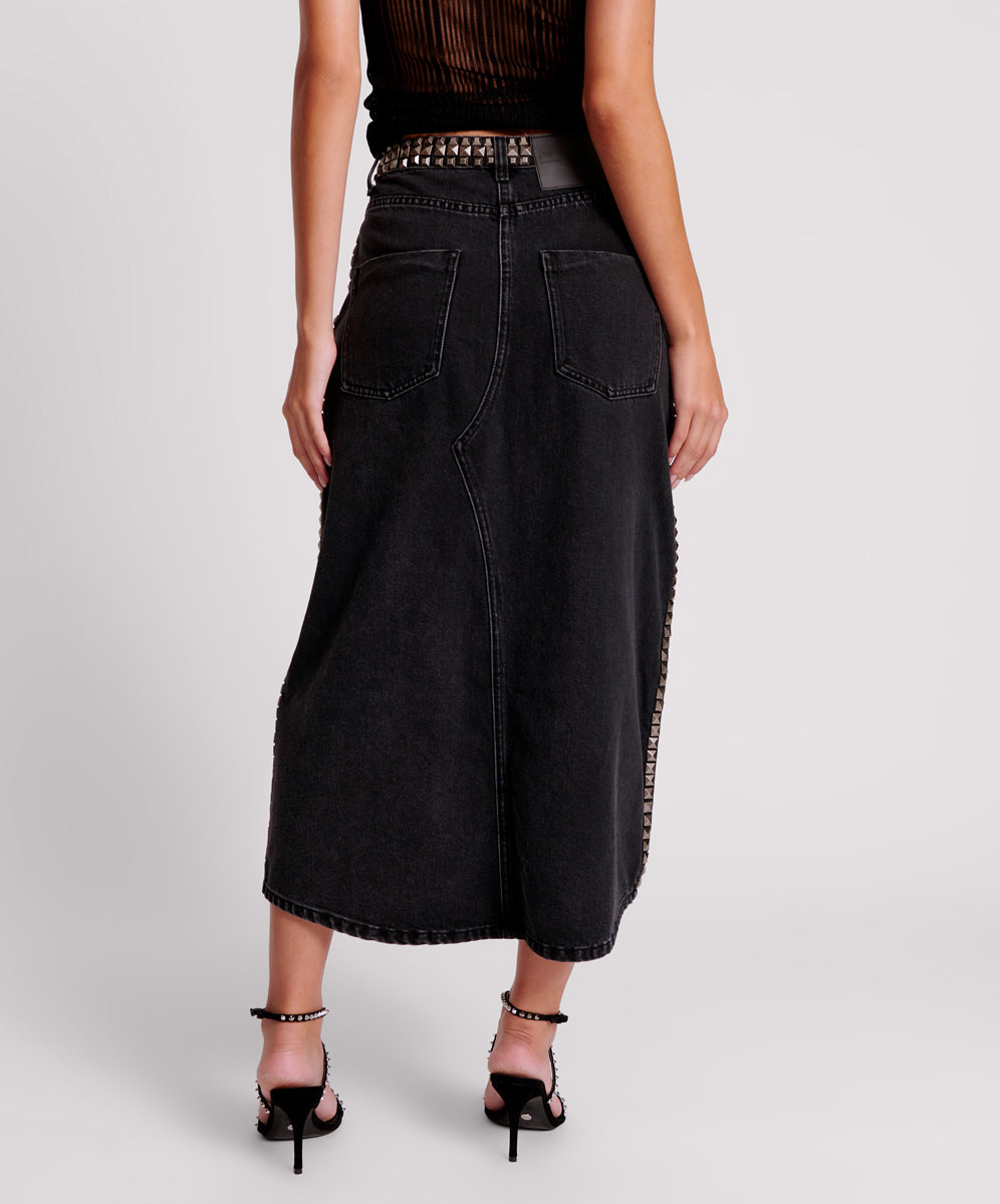 Jean overall skirt on sale height