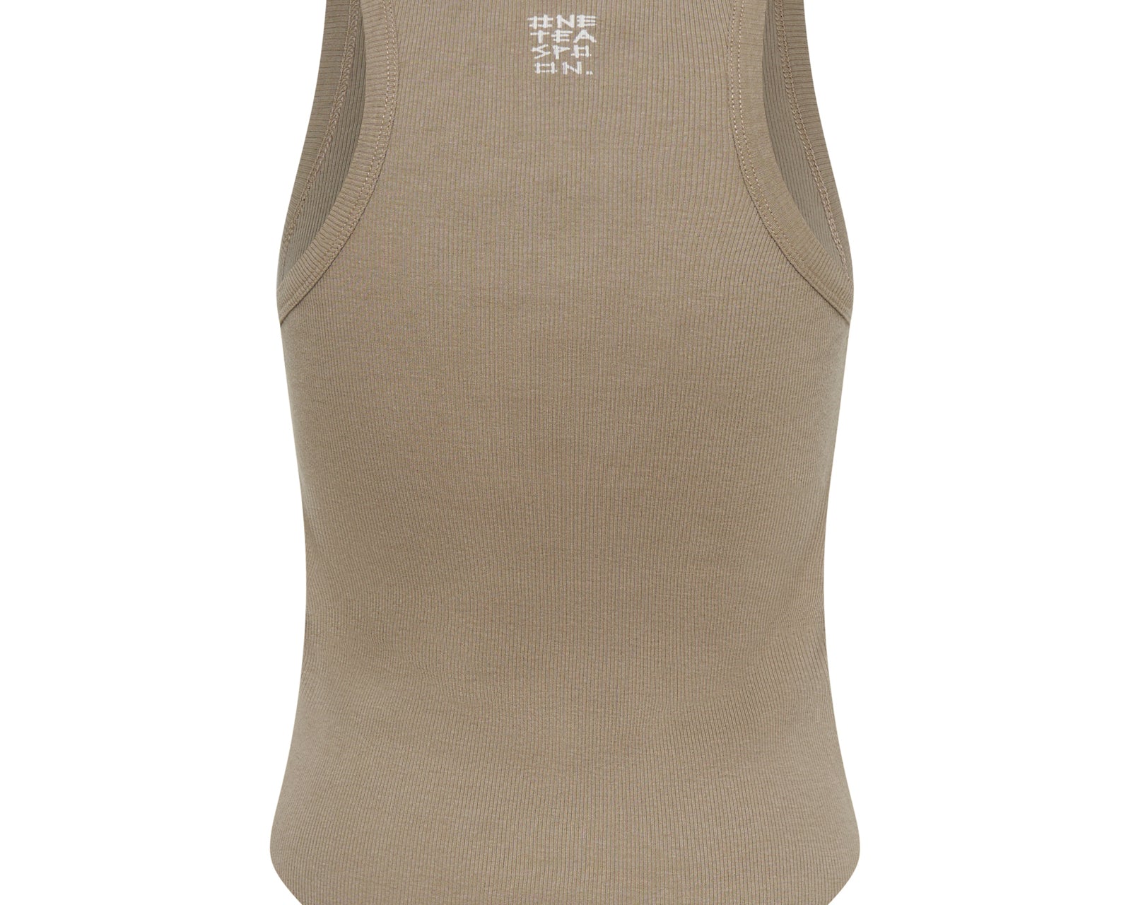 Distressed Ramone Rib Tank - Sand