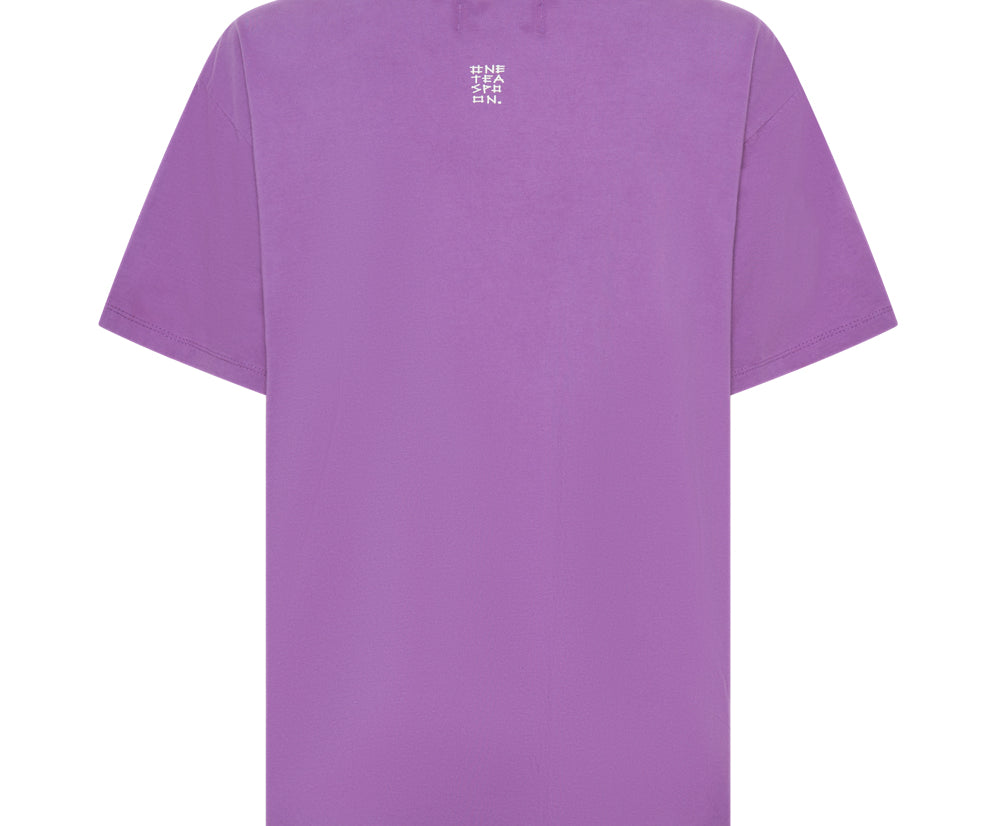 It’S A Wild World Basketball Tee - Purple