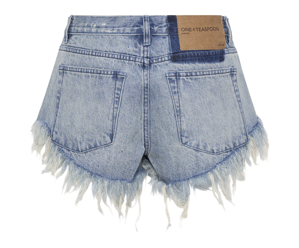 SALTY DOG BONITAS LOW WAIST DENIM SHORT