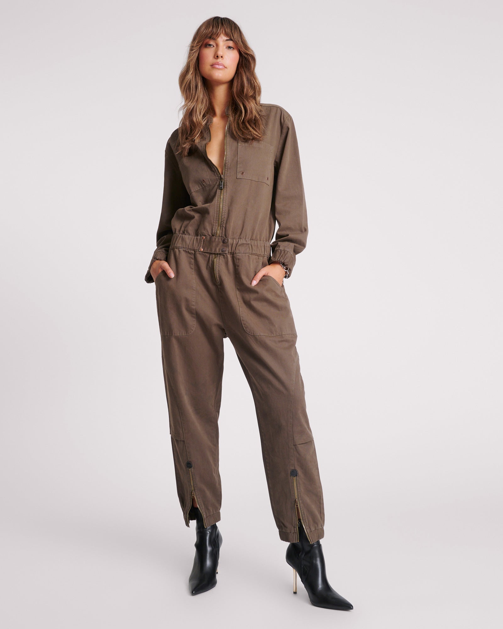 Khaki jumpsuit australia on sale