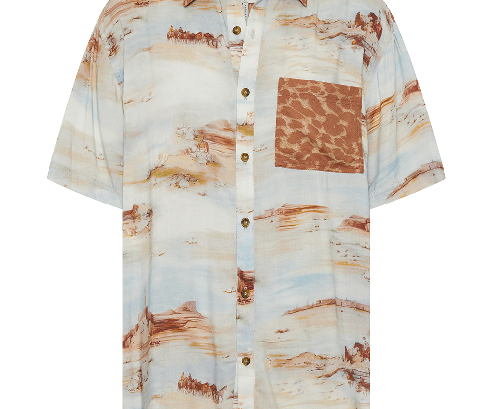 Cowboy Desert Ranch Shirt - Multi