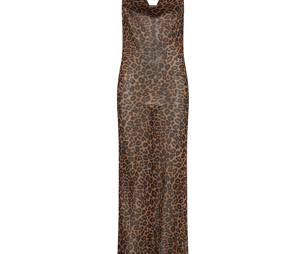 Jagger Long Slip Maxi Dress - Animal