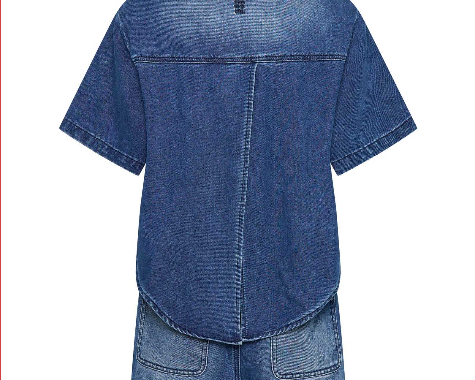 Taylor Denim Jumpsuit - Rosewood