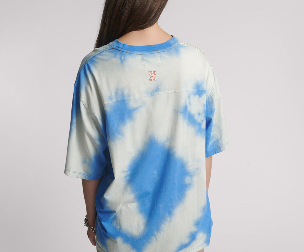 Rouge Love Kobe Tee - Blue Tie Dye