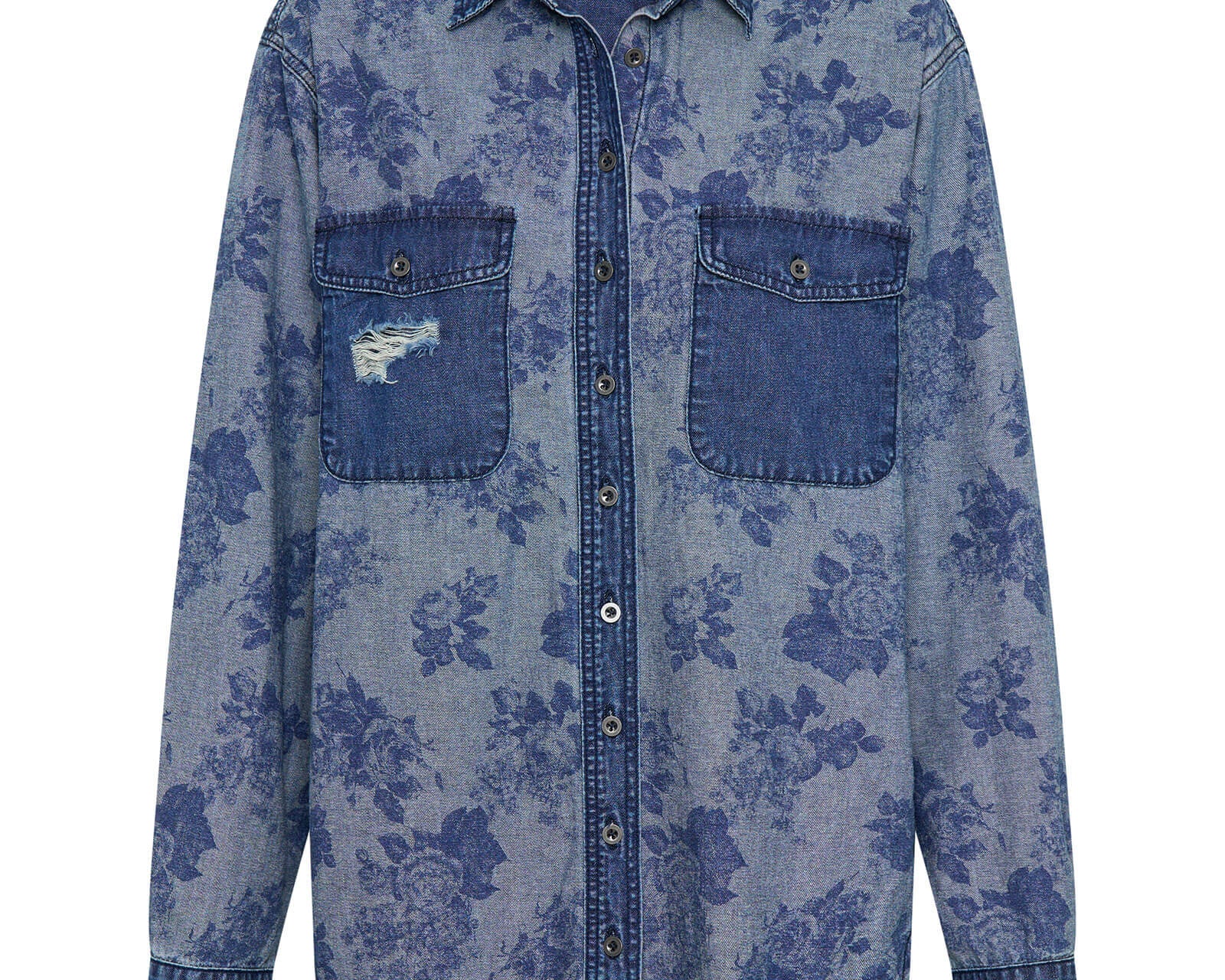 Everyday Denim Shirt - Rosewood