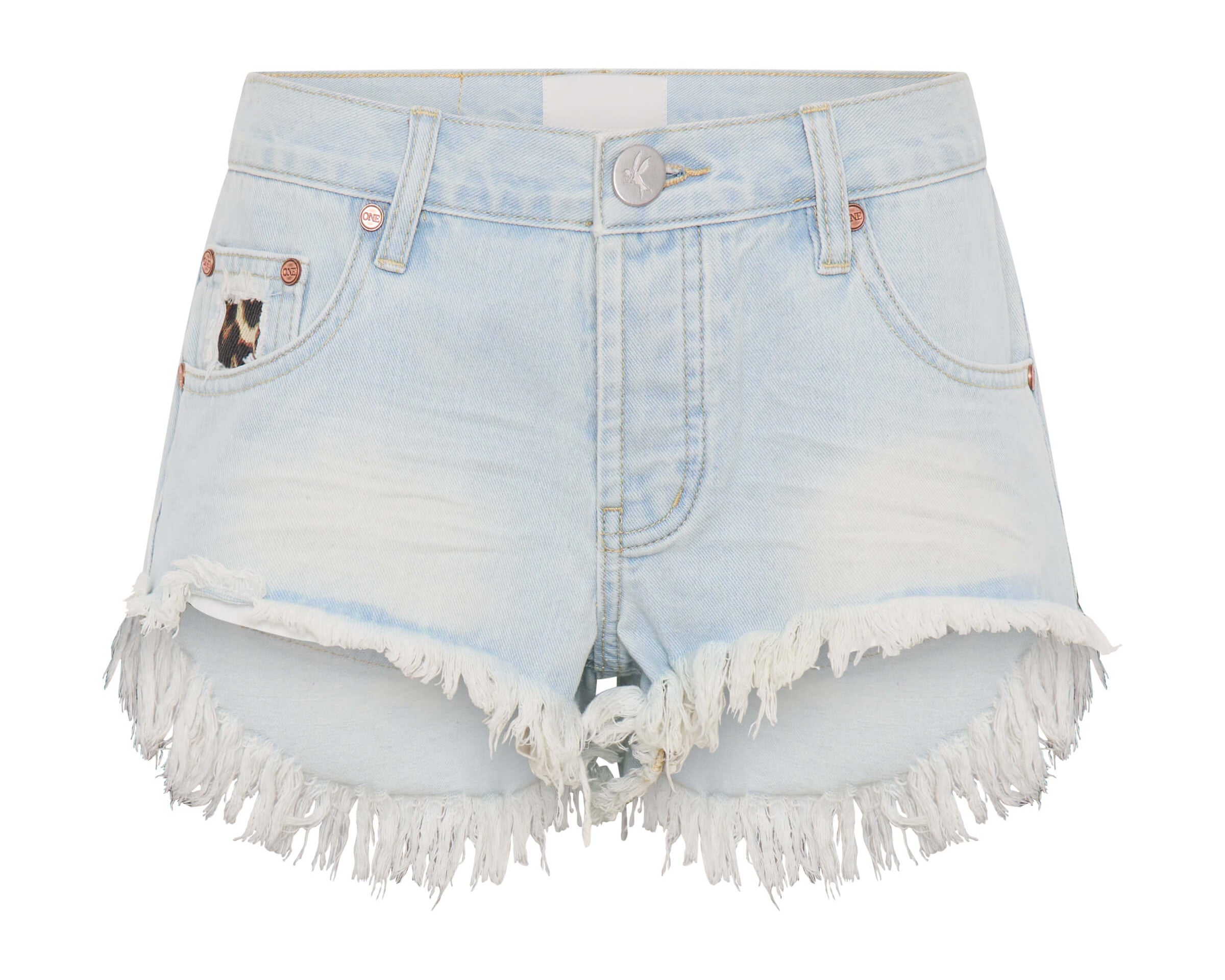 Bonitas Low Waist Denim Shorts - Le Surf Blue