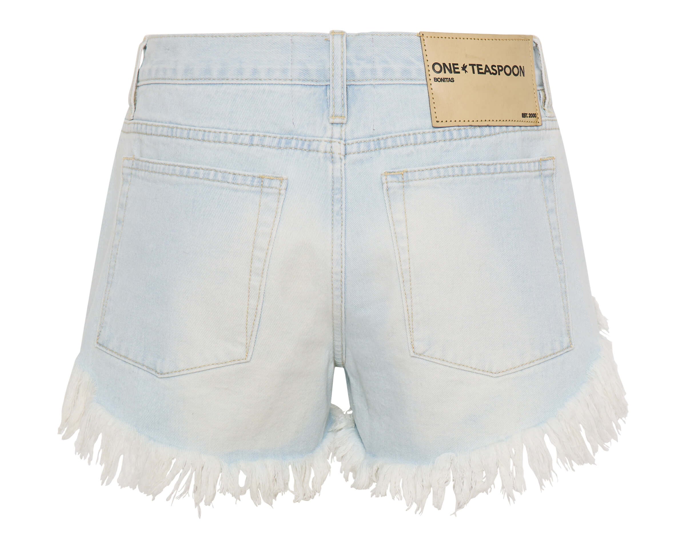 Bonitas Low Waist Denim Shorts - Le Surf Blue