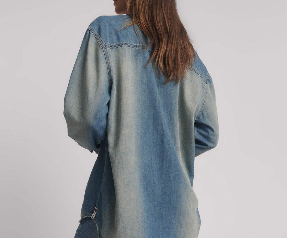 Essential Denim Shirt - Blue Ranch