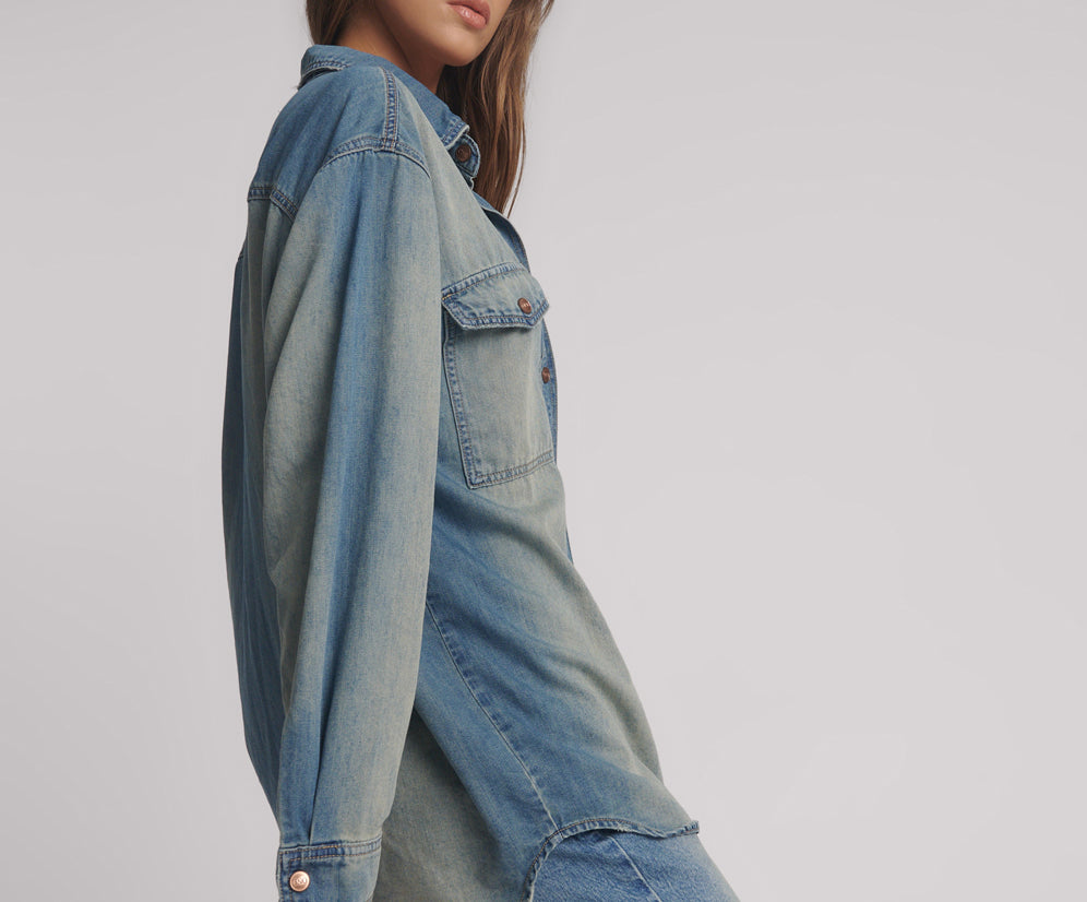 Essential Denim Shirt - Blue Ranch