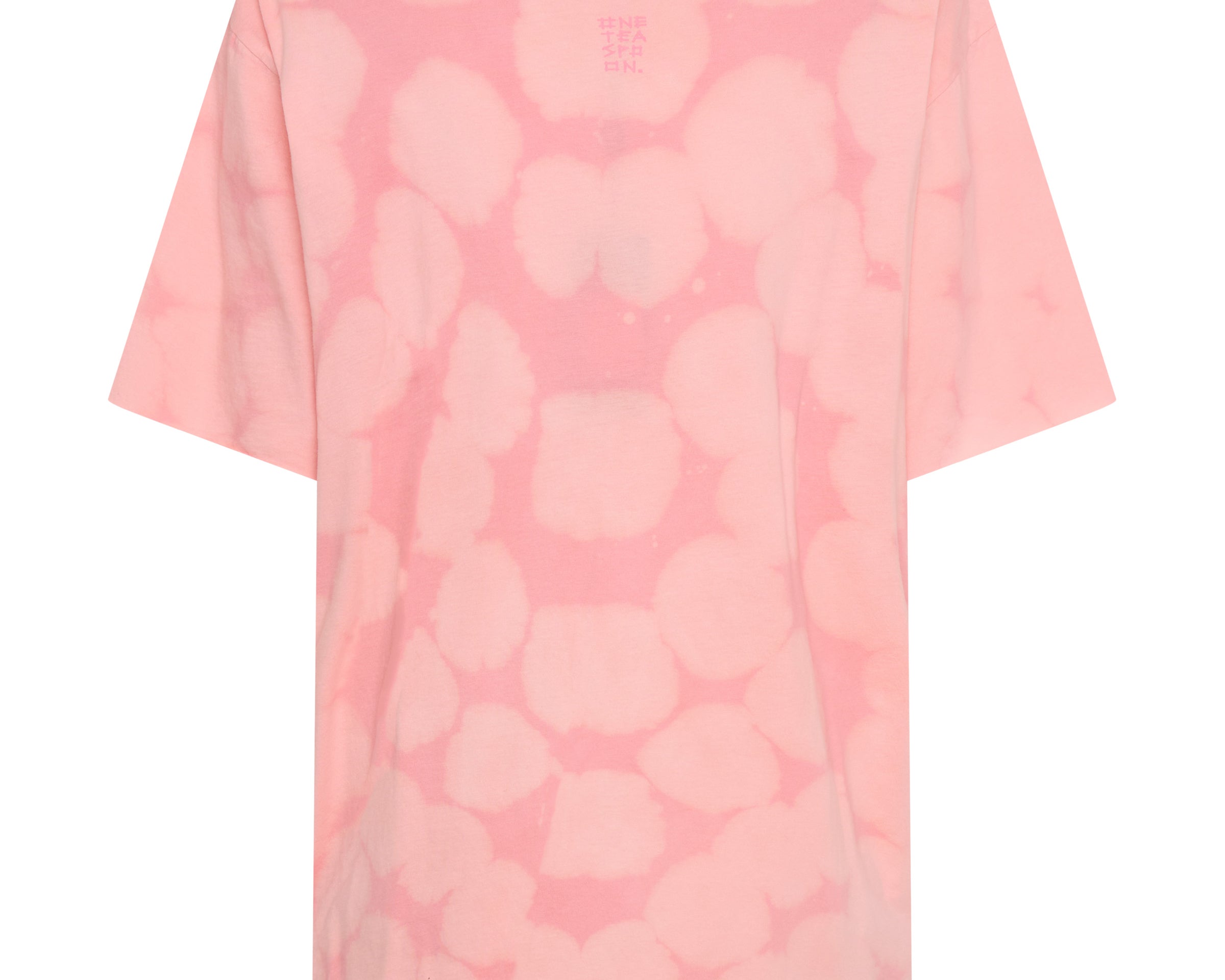 Love Sweat Tie Dye Boyfriend Tee - Pale Pink