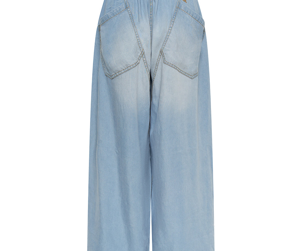 Tencel Parachute Pants - Soft Blue